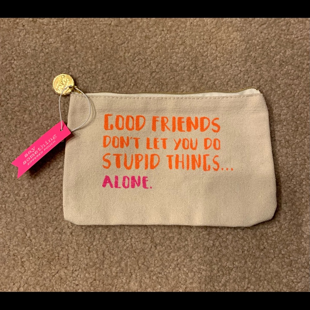 Cupcakes and cartwheels make up bag. NWT